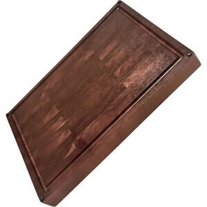 Premium 2-in-1 Large Acacia Wooden Cutting Board & Serving Tray – Reversible But